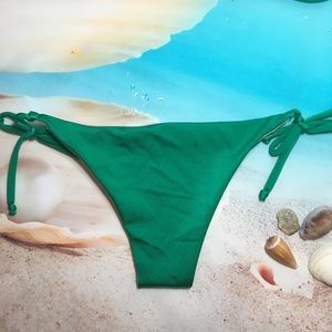 Handmade Bottom Bikini Green